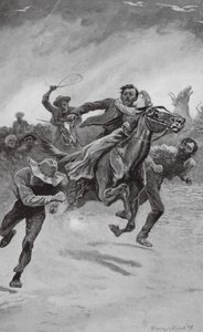 "Sort torsdag", 6. februar 1851 (litografi)