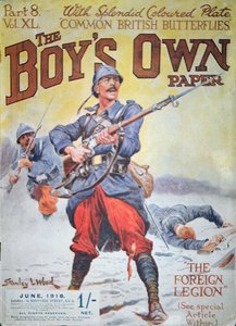 French Foreign Legion i WWI, omslag til The Boy