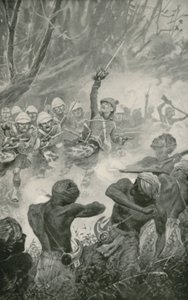 Højlandsangrebet i slaget ved Amoaful af Stanley L. Wood