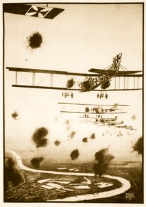 Daylight Raid on London, illustration fra 