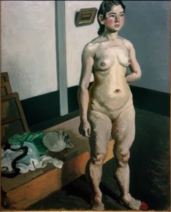 "Poserende model" af Sōtarō Yasui