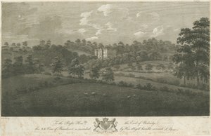Beaudesert Hall and Park: stålgravering, nd [1762-1802] (tryk) af Stebbing Shaw