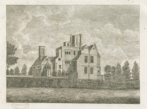 Brewood - Black Ladies Priory: gravering og [?1700-tallet] (tryk)