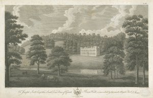 Great Barr Hall: gravering, nd [1762-1802] af Stebbing Shaw
