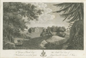 Hamstead Hall: gravering, nd [1762-1802] (tryk) af Stebbing Shaw