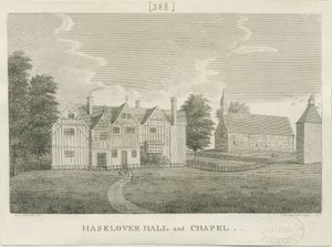 Haselour Kapel: gravering af Stebbing Shaw