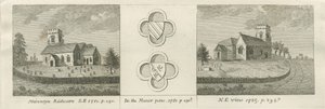 Mavesyn Ridware Church: gravering, 1781