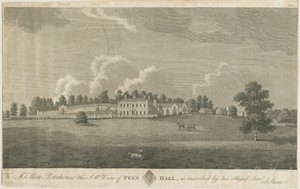 Penn Hall: gravering, nd [slutningen af det 18. århundrede] (tryk) af Stebbing Shaw