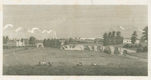 Wolseley Bridge: gravering af Stebbing Shaw