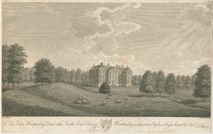 Wrottesley Hall: gravering, nd [c 1798] (tryk)