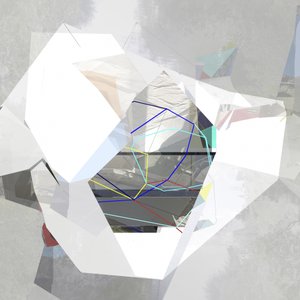 Abstrakt geometrisk lyslandskab af Stefan Fransson