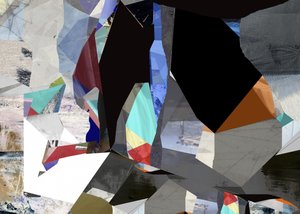Dynamisk geometrisk collage af Stefan Fransson