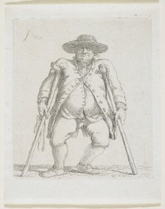 Mand med Krykker; "Orlandini"