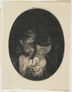 Den hellige familie af Stefan Juliusz Norblin de la Gourdaine