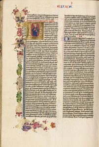 Initial P: Sankt Peter af Stefan Lochner