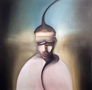 Mørk surrealistisk figur af Stefano Mazzolini