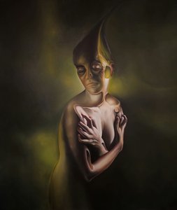 Mørk surrealistisk kvinde af Stefano Mazzolini