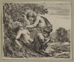 Apollon og Marsyas, 1644 af Stefano della Bella