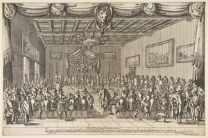 De hyggeliges banket, 1627. af Stefano della Bella