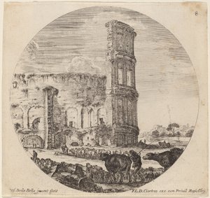 Colosseum af Stefano della Bella