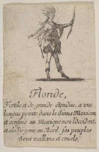 Florida, 1644. af Stefano della Bella
