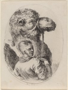 Brudgom med en kamel, 1649. af Stefano della Bella