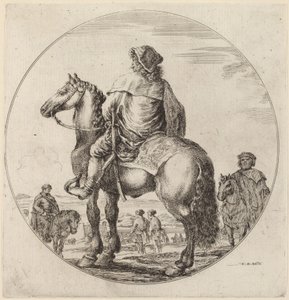 Ungarsk Cavalier. af Stefano della Bella