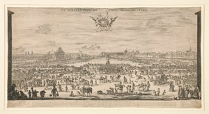 Pont Neuf, Paris af Stefano della Bella