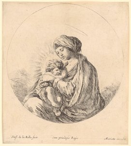 Maria med barnet af Stefano della Bella