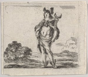 Mercury, fra Game of Mythology Jeu de la Mythologie, 1644.