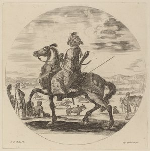 maurisk kavaler. af Stefano della Bella