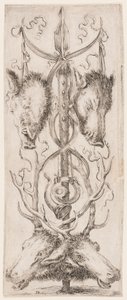 Ornamenter eller grotesker (grotesk ornament) af Stefano della Bella