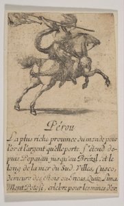 Peru, 1644. af Stefano della Bella