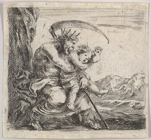 Saturn, fra Game of Mythology Game of Mythology, 1644.