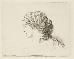 Studie (I principii del disegno, 11) af Stefano della Bella