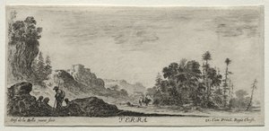 De fire elementer: Terra. af Stefano della Bella