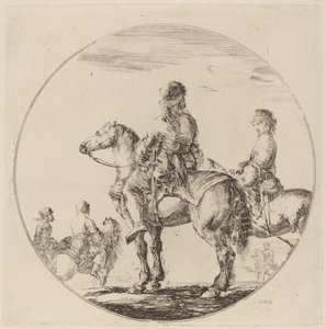 To polske kavalerer. af Stefano della Bella