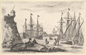Udsigt over en del af Calais Veue d