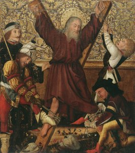 Martyrium af St. Andrew af Steirischer Maler