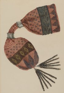 Pung med perler, ca. 1940. af Stella Mosher