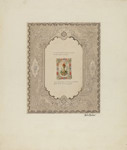 Valentine, c. 1941. af Stella Mosher