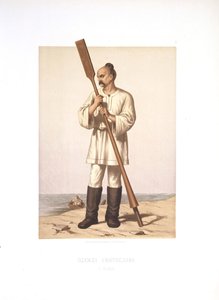 Beklædningen af storprins Sviatoslav I af Kiev, 1877 af Stepan Stepanovich Strekalov