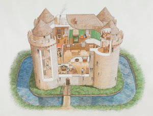 Nunney Castle, Somerset, 2006