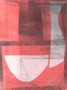 Bowl  Pitcher, 2015 (monoprint på papir)