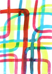 Intersection, 2016 (blæk på papir)