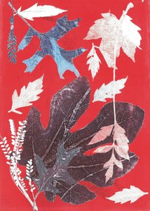 Jol XII, 2017 (monoprint på papir)