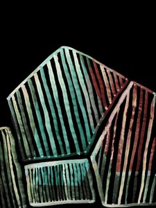 Monocollage 80, 2019 (digital) af Stephen Dow