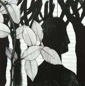 The Woods, 2014 (collage) af Stephen Dow