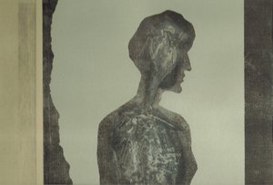 la Foret XII, 2017 (collage) af Stephen Dow
