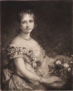 Portræt af fru J. Coleman Drayton